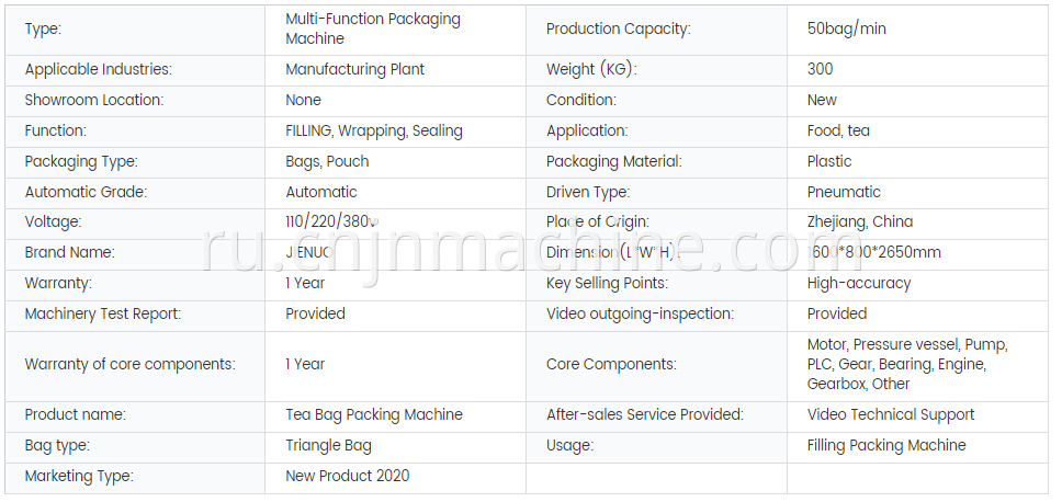 Tea Bag Packing Machine